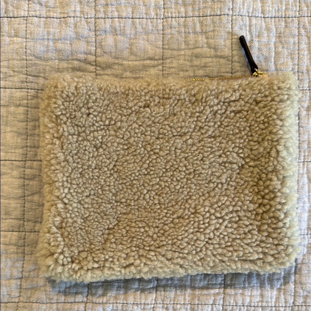 Theory Fuzzy Grey Purse (without strap)